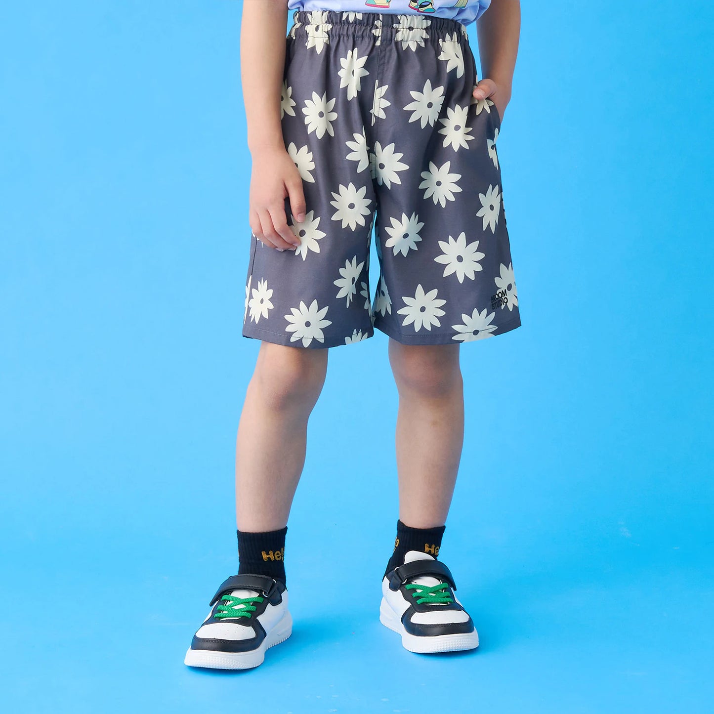 日本童裝 b・R# 接觸冷感 休閒短褲 100-140cm 男童款 夏季 PANTS