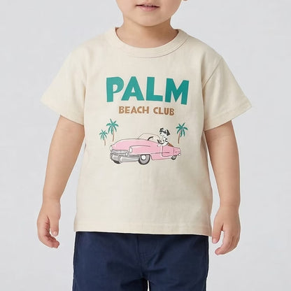 日本童裝 pe#main 各款圖案短袖上衣 80-130cm 男童款 夏季 TOPS