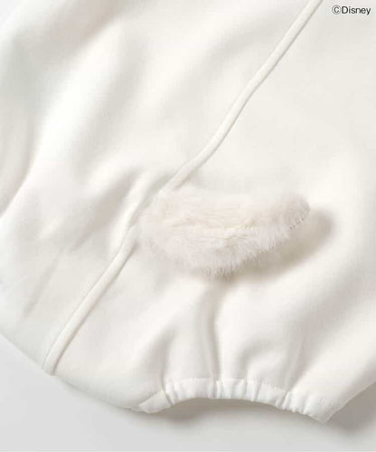 日本童裝 apres les cours x Disney Marie絲帶衛衣連衣 70-80cm 女童款 初生嬰兒 冬季 Jumpsuit