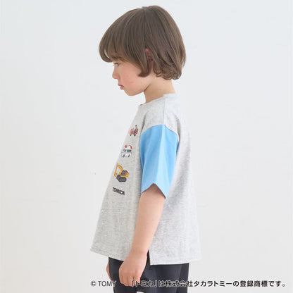 日本童裝 b・R# x Tomica 防污系列 速乾系列 防UV 印花上衣 90-130cm 男童款 夏季 TOPS
