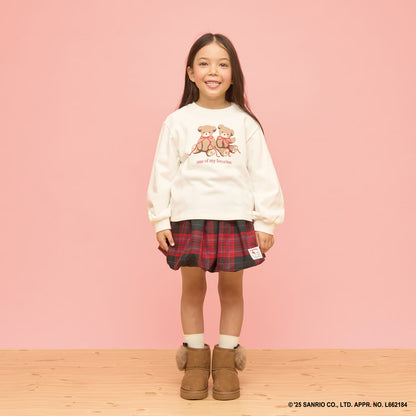 Japanese children's clothing Ly# mine tank top and shorts set 100-150cm girls summer TOPS PANTS 