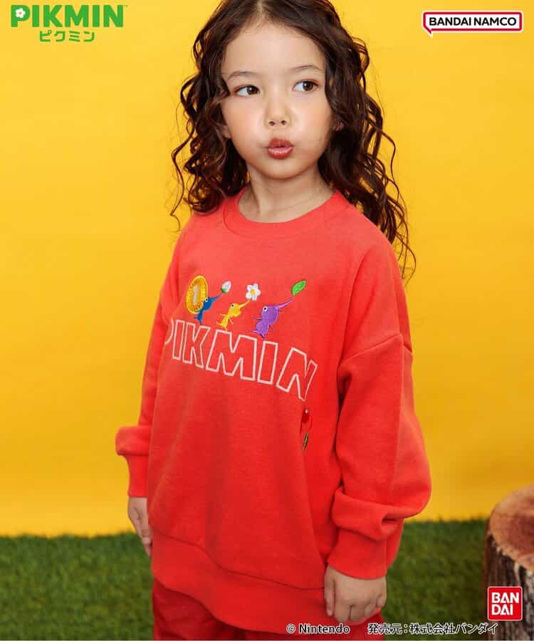 日本童裝 BREEZE x Pikmin 衛衣 80-140cm 男童款/女童款 冬季 TOPS