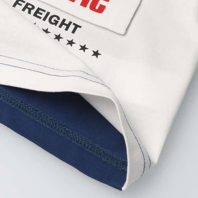 Moujonjon JR Cargo Tops 90-130cm Boys' Summer TOPS Railway Series 