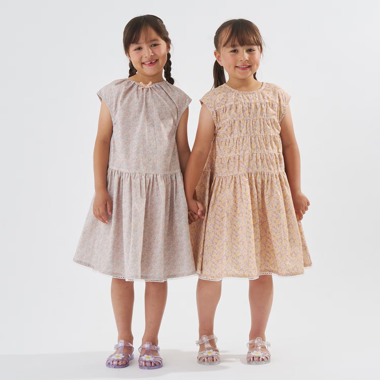 Japanese children's clothing Ly# mine tank top and shorts set 100-150cm girls summer TOPS PANTS 