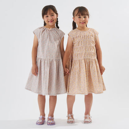 Japanese children's clothing Ly# mine tank top and shorts set 100-150cm girls summer TOPS PANTS 
