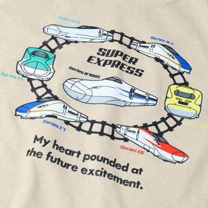 現貨區1-2日寄出--日本童裝 Moujonjon 日本製 JR新幹線 上衣 90/130cm 男童款 夏季 TOPS 鐵路系列