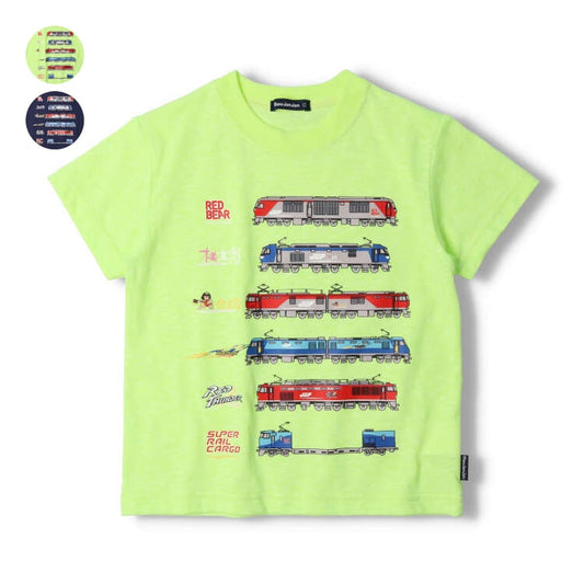 Moujonjon Japanese-made JR freight train collection tops 90-130cm Boys' Summer TOPS Railway Series 
