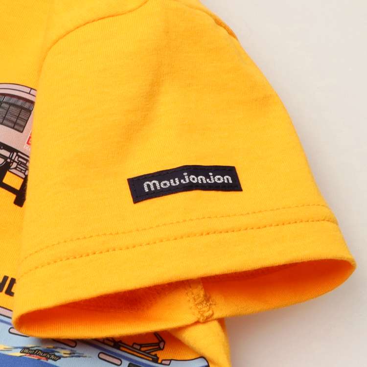 Moujonjon Japanese-made JR freight train line tops 90-130cm for boys, summer TOPS, railway series 