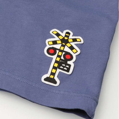 Moujonjon JR Shinkansen Tops (100-130cm) for Boys (Summer TOPS) (Railway Series) 