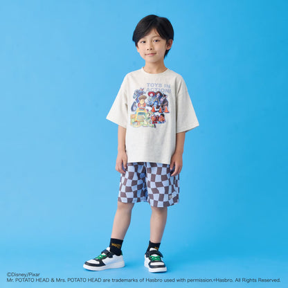 日本童裝 b・R# x Disney ToyStory 接觸冷感 防UV 印花上衣 100-140cm 男童款 夏季 TOPS