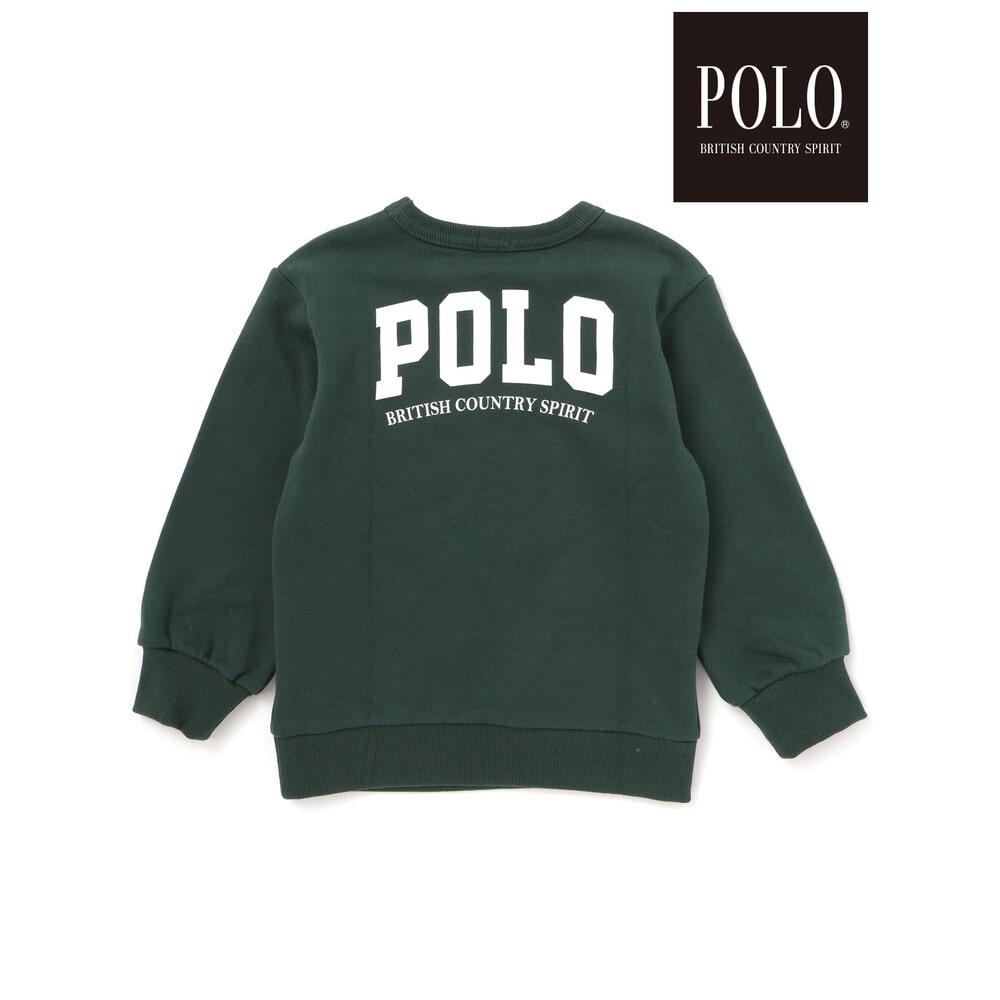 日本童裝  SLAP SLIP x POLO BCS Logo印花衛衣 80-130cm 男童款/女童款 秋季 TOPS