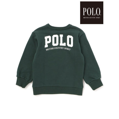 日本童裝  SLAP SLIP x POLO BCS Logo印花衛衣 80-130cm 男童款/女童款 秋季 TOPS