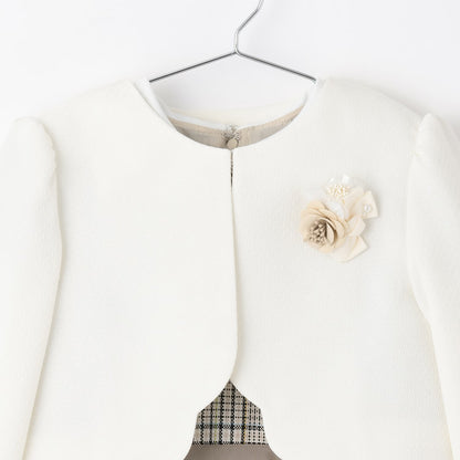 日本童裝 pe#main 禮服兩件套裝 110-130cm 女童款 冬季 OUTERWEAR DRESSES 面試/宴會/表演