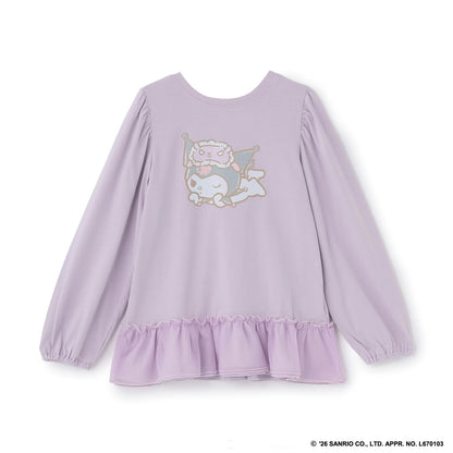 Japanese children's clothing Ly# mine tank top and shorts set 100-150cm girls summer TOPS PANTS 
