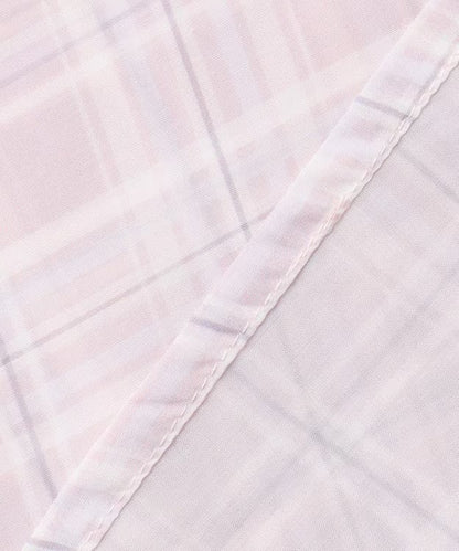 日本童裝 aF#a325 薄透格子襯衫 110-160cm 女童款 夏季 OUTERWEAR