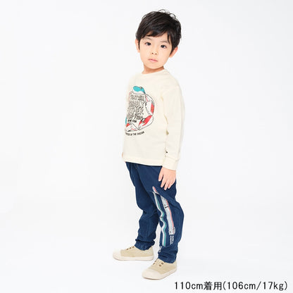 Moujonjon JR Shinkansen Denim Pants (80-140cm) for Boys (Summer) - Railway Series 