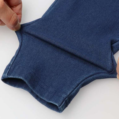 Moujonjon JR Shinkansen Denim Pants (80-140cm) for Boys (Summer) - Railway Series 