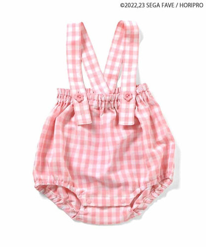 日本童裝 apres les cours x 茶犬 吊帶包屁褲 70-80cm 男童款/女童款 冬季 Jumpsuit