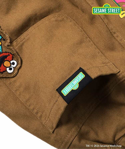 日本童裝 BREEZE x Sesame Street 休閒長褲 80-140cm 男童款/女童款 冬季 PANTS