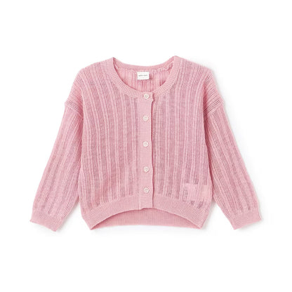 日本童裝 pe#main 針織薄外套 80-130cm 女童款 夏季 OUTERWEAR