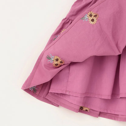 Japanese children's clothing Ly# mine tank top and shorts set 100-150cm girls summer TOPS PANTS 