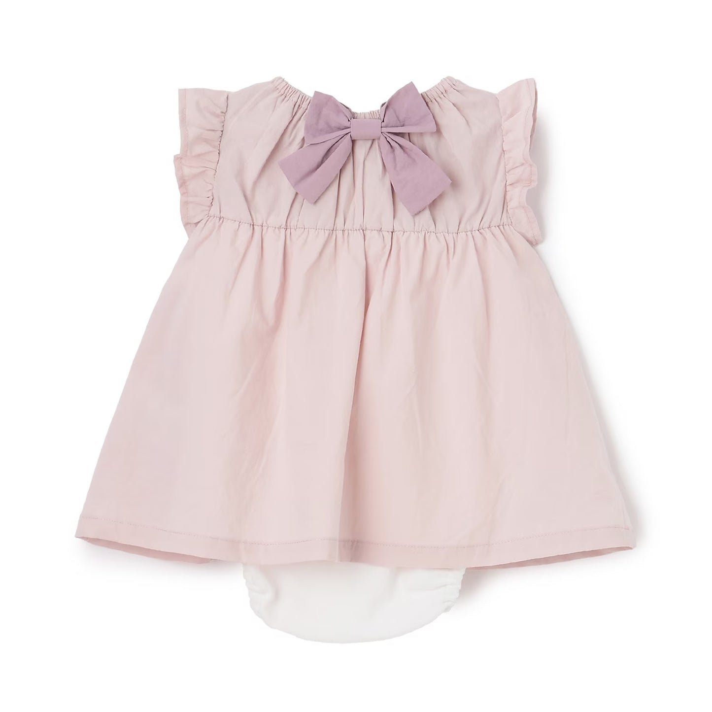 日本童裝 pe#main 士多啤梨刺繡連衣 70-80cm 女童款 初生嬰兒 夏季 Jumpsuit