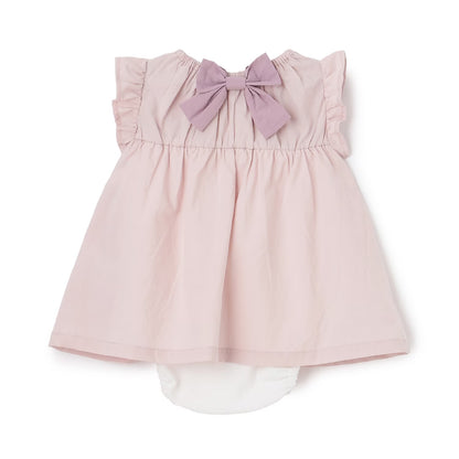 日本童裝 pe#main 士多啤梨刺繡連衣 70-80cm 女童款 初生嬰兒 夏季 Jumpsuit