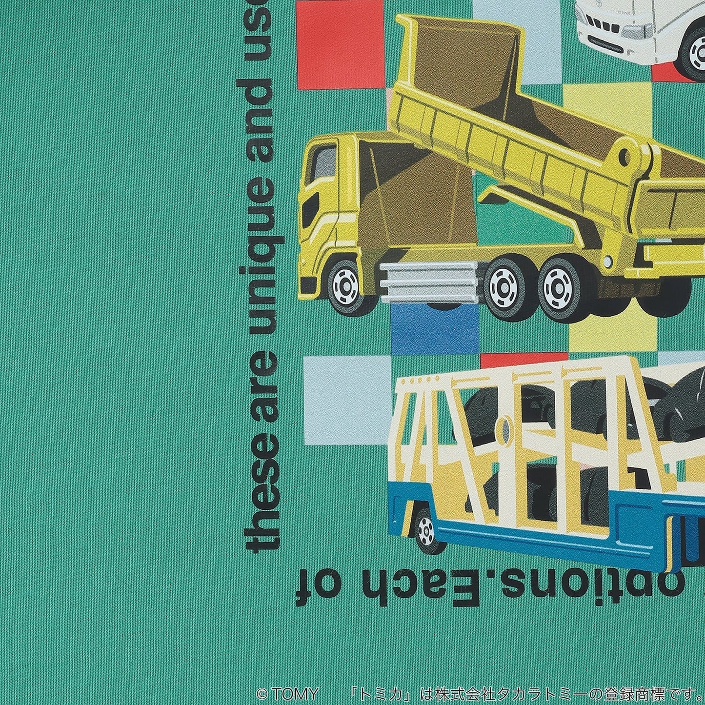 日本童裝 b・R# x Tomica 印花上衣 90-130cm 男童款 秋季 TOPS