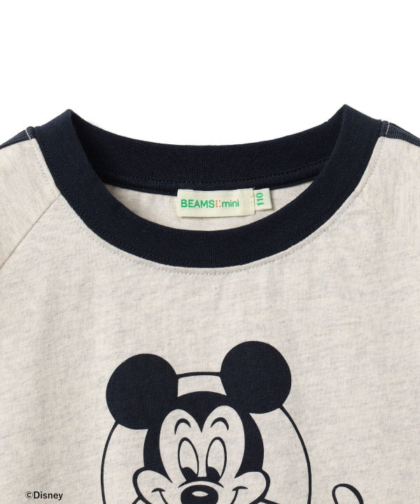 日本童裝 BEAMS mini x Disney MICKEY MOUSE上衣 90-140cm 女童款 夏季 TOPS