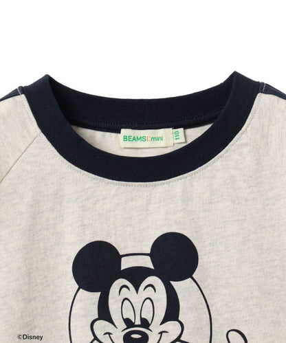 日本童裝 BEAMS mini x Disney MICKEY MOUSE上衣 90-140cm 女童款 夏季 TOPS