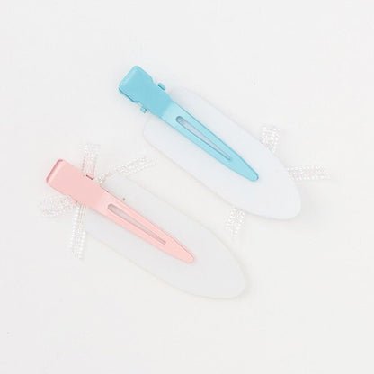 日本直送 Lycee mine 絲帶髮夾2件套 手飾/髮飾系列