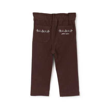 日本童裝 pe#main 防污系統 抓毛休閒褲 80-130cm 女童款 冬季 PANTS