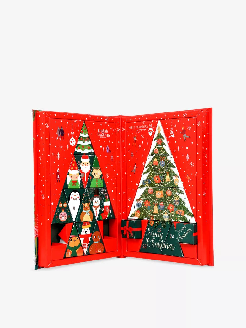 日英美直送 ENGLISH TEA SHOP Tea Book Advent Calendar 370g 聖誕倒數日曆 大人款 聖誕快樂特輯 不參與$900免運 滿$900可加$25免運到順豐站/智能櫃 Christmas Advent Calendars 2026