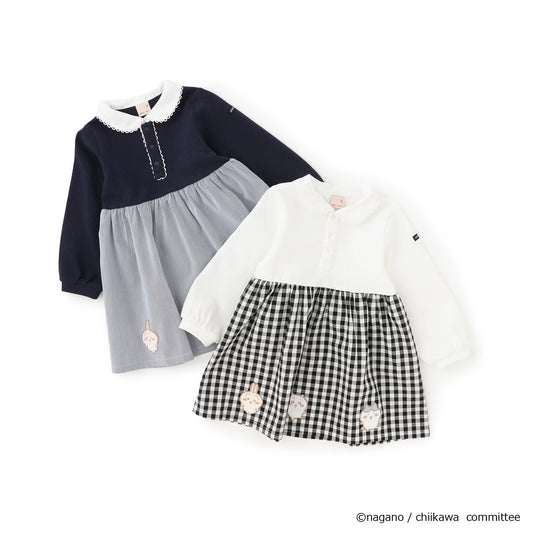 日本童裝 pe#main x Chiikawa 連身裙 80-130cm 女童款 夏季 DRESSES