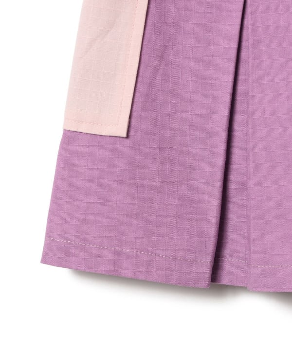 日本童裝 BEAMS mini 工裝百摺短裙 90-140cm 女童款 夏季 SKIRTS