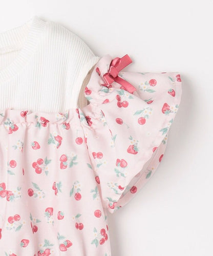 日本童裝 aF#a325 露肩連身裙 100-150cm 女童款 夏季 DRESSES