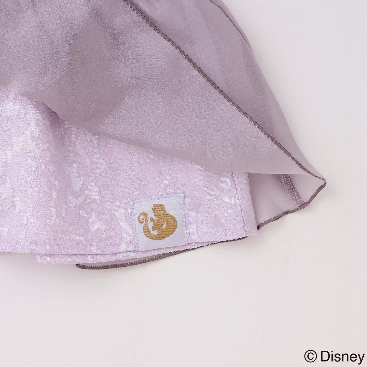 日本童裝 pe#main x Disney Princess 公主印花束腰上衣 90-130cm 女童款 秋季 TOPS