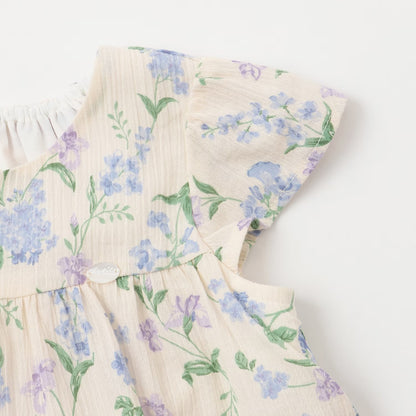 日本童裝 pe#main 接觸冷感 楊柳裙邊長衫 80-130cm 女童款 夏季 TOPS