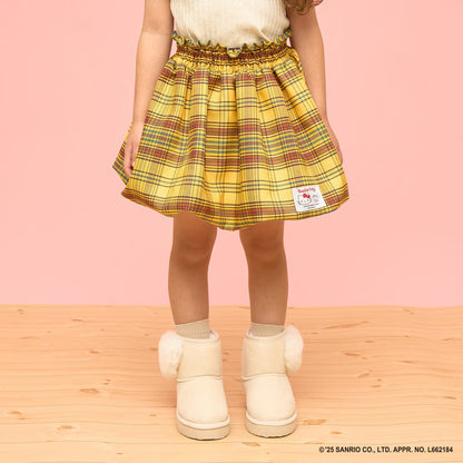 日本童裝 Ly# mine x Sanrio 4Way 前後兩著 可變上衣 可變短裙 100-140cm 女童款 冬季 TOPS SKIRTS