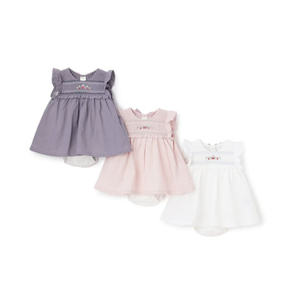 日本童裝 pe#main 士多啤梨刺繡連衣 70-80cm 女童款 初生嬰兒 夏季 Jumpsuit