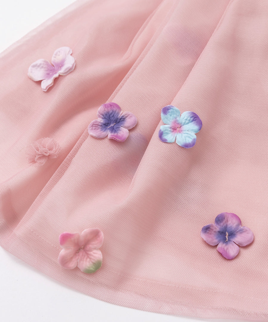Japanese children's clothing panpantutu bow heart skirt 80-140cm girls summer dresses 