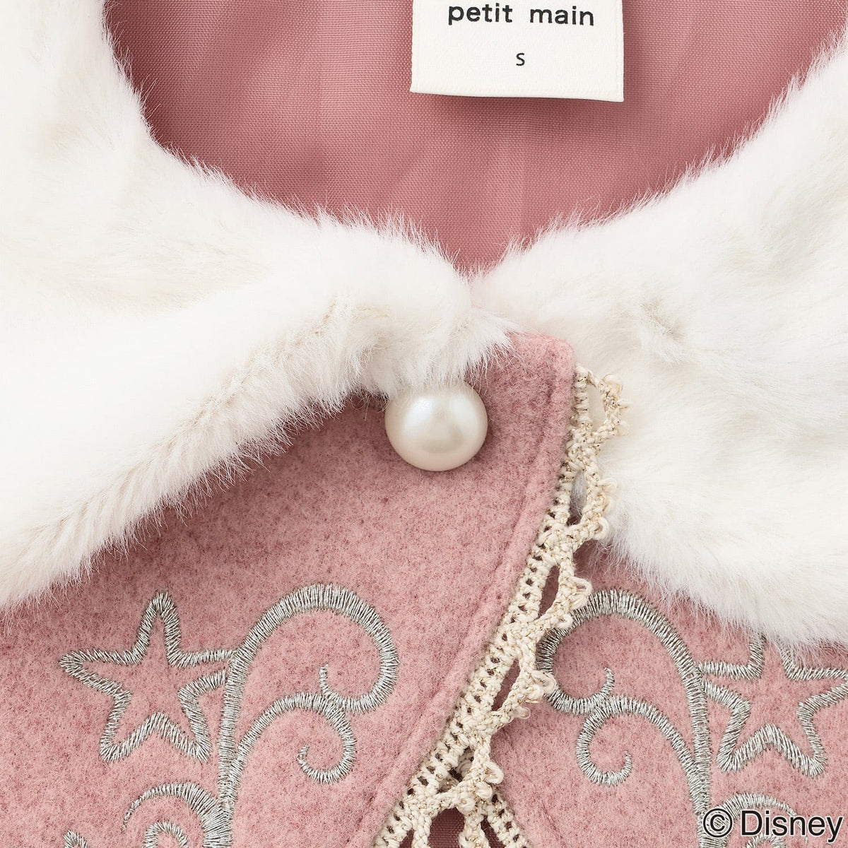 日本童裝 pe#main x Disney Princess 公主披風 80-130cm 女童款 秋季 OUTERWEAR