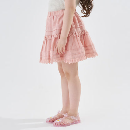 Japanese children's clothing Ly# mine tank top and shorts set 100-150cm girls summer TOPS PANTS 