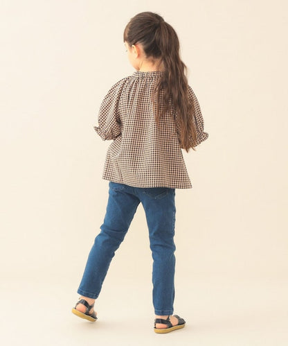 日本童裝 BEAMS mini 打纜上衣 90-140cm 女童款 夏季 TOPS