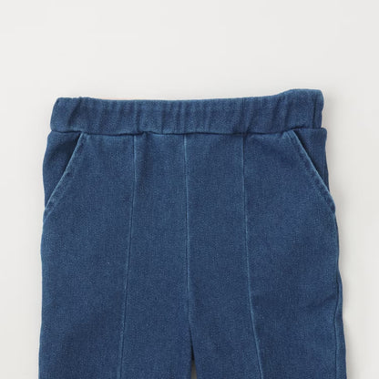 日本童裝 pe#main 防污系列 七分長蝴蝶結短褲 80-130cm 女童款 夏季 PANTS