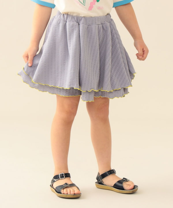 日本童裝 BEAMS mini 喇叭裙褲 90-140cm 女童款 夏季 PANTS