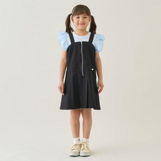 Japanese children's clothing Ly# mine tank top and shorts set 100-150cm girls summer TOPS PANTS