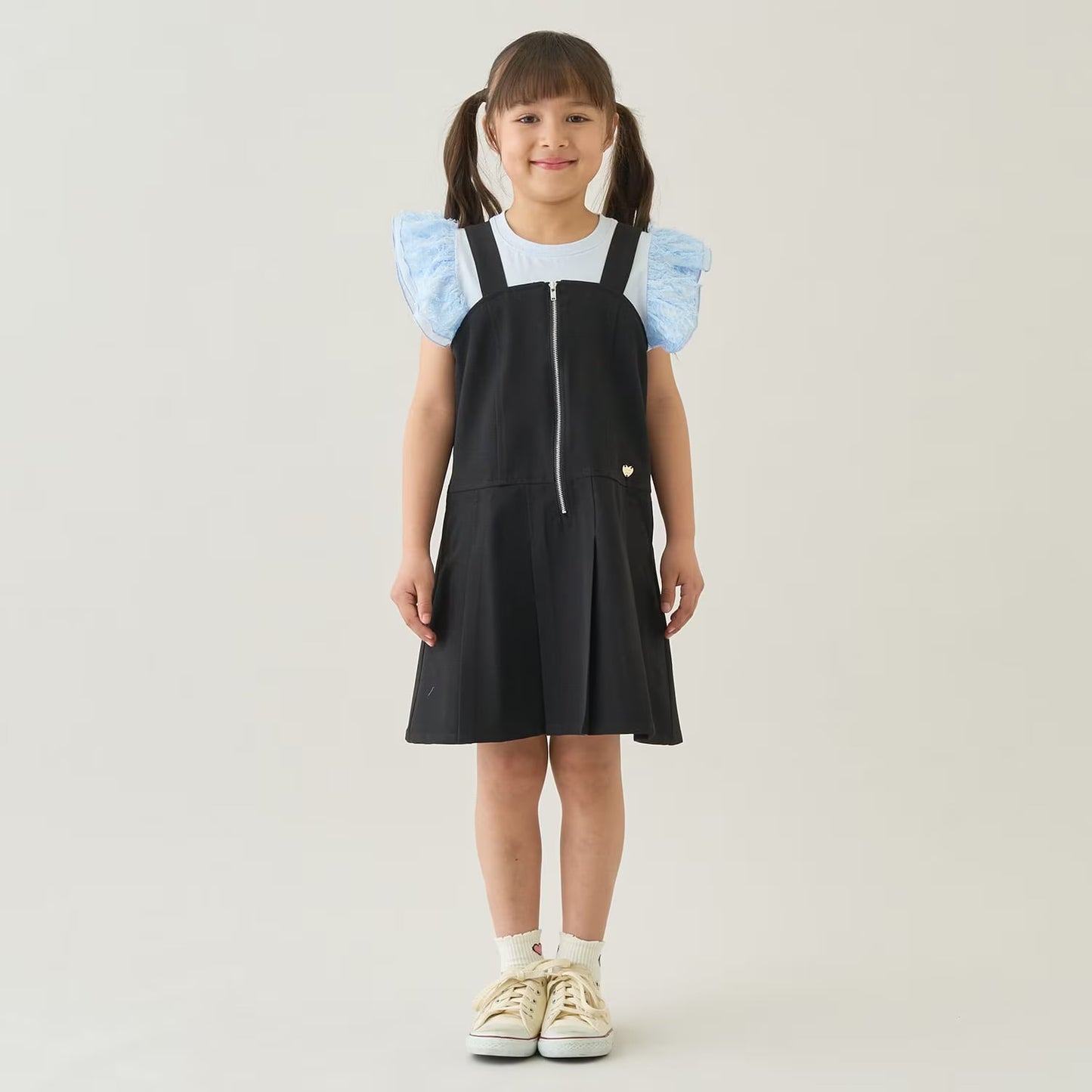 Japanese children's clothing Ly# mine tank top and shorts set 100-150cm girls summer TOPS PANTS 