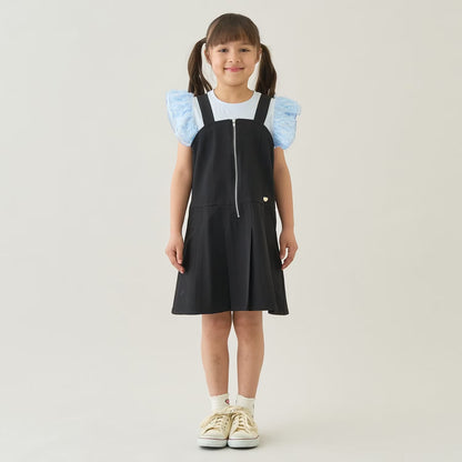 Japanese children's clothing Ly# mine tank top and shorts set 100-150cm girls summer TOPS PANTS 