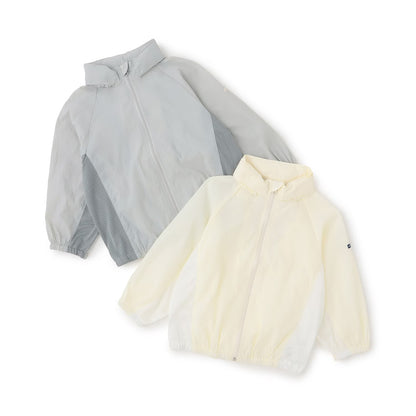 日本童裝 pe#main 薄外套連收納袋 80-130cm 男童款 夏季 OUTERWEAR
